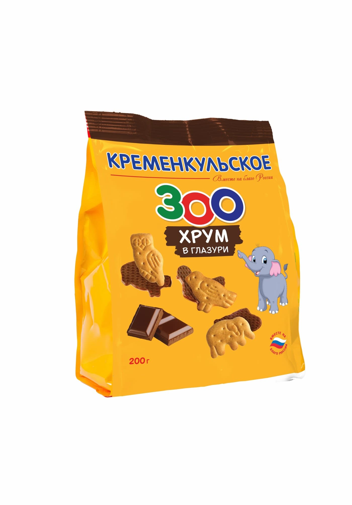 Печенье затяжное Зоохрум Шоколадная глазурь